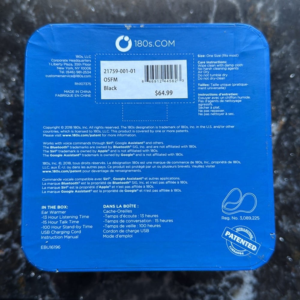 180s Bluetooth Wireless Ear Warmers NWT - Picture 6 of 8